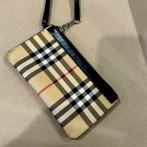 Burberry wristlet